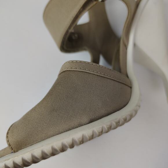 Prada Calzature Donna Kkaki Open Toe Sandal IT Size 40 - Picture 9 of 16